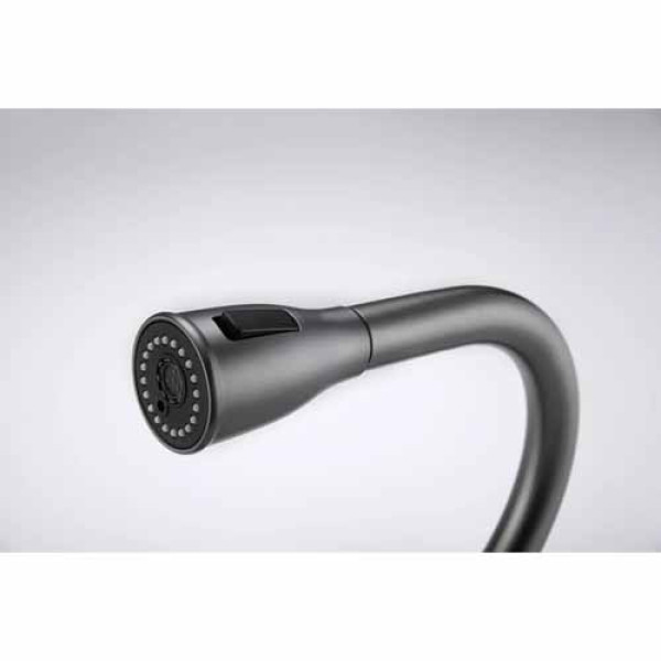 Кухонний змішувач FABIANO FKM 3122 Black Steel
