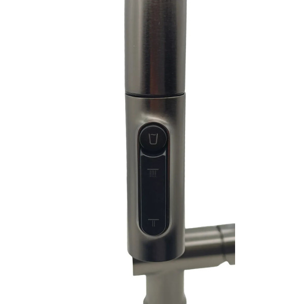 Кухонний змішувач FABIANO FKM 3127 Black Steel