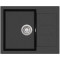 Кухонна мийка AQUASANITA TESA SQT102W-601 Black metallic