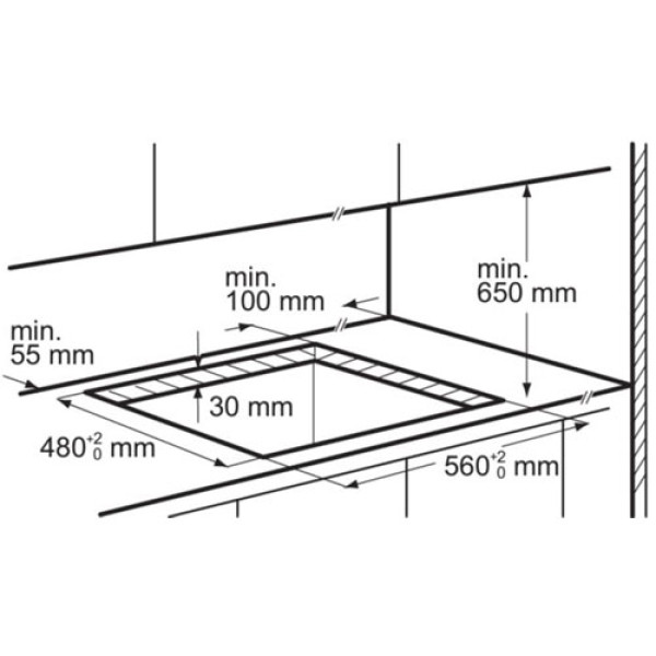 Варильна поверхня ELECTROLUX KGG64362W