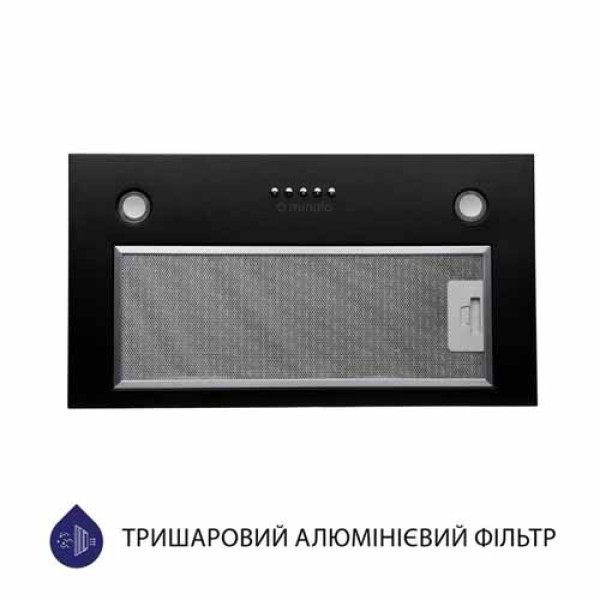 Витяжка MINOLA HBI 5327 BL 800 LED