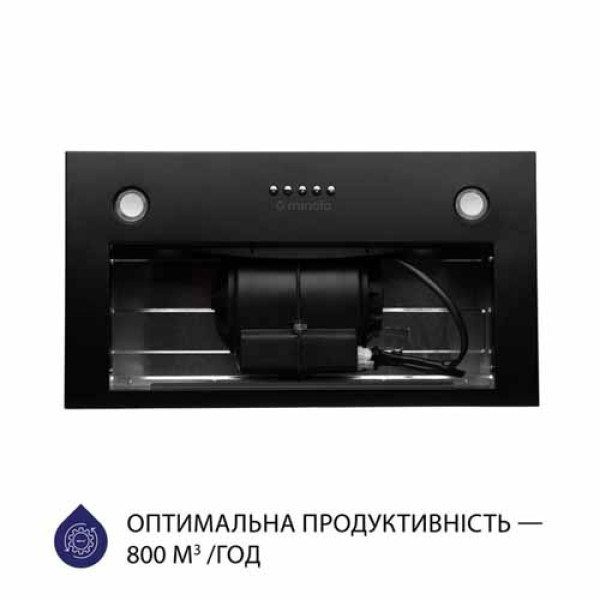 Витяжка MINOLA HBI 5327 BL 800 LED