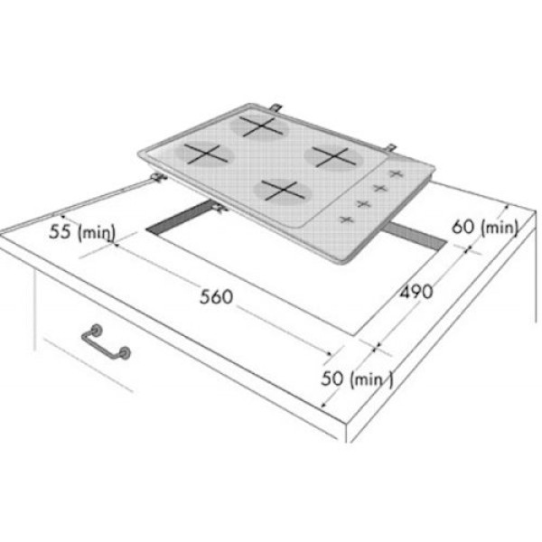 Варильна поверхня BEKO HIZG64120B