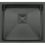 Кухонна мийка FABIANO Quadro 49 Celldecor Nano Graphite