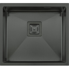 Кухонна мийка FABIANO Quadro 49 Celldecor Nano Graphite