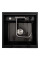 Кухонна мийка PLATINUM CM 50*50 PVD чорна прихована Handmade