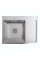 Кухонна мийка PLATINUM 65*50 L Handmade (квадратний сифон 3,0/1,0)