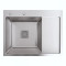 Кухонна мийка PLATINUM 65*50 L Handmade (квадратний сифон 3,0/1,0)