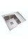 Кухонна мийка PLATINUM 65*50 L Handmade (квадратний сифон 3,0/1,0)