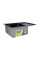 Кухонна мийка LIDZ H6350BR крило праворуч Brushed Black PVD 3,0/1,0 мм