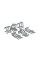 Кухонна мийка LIDZ H6350BR крило праворуч Brushed Black PVD 3,0/1,0 мм