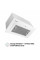 Витяжка PERFELLI BIS 5884 WH 1200 LED