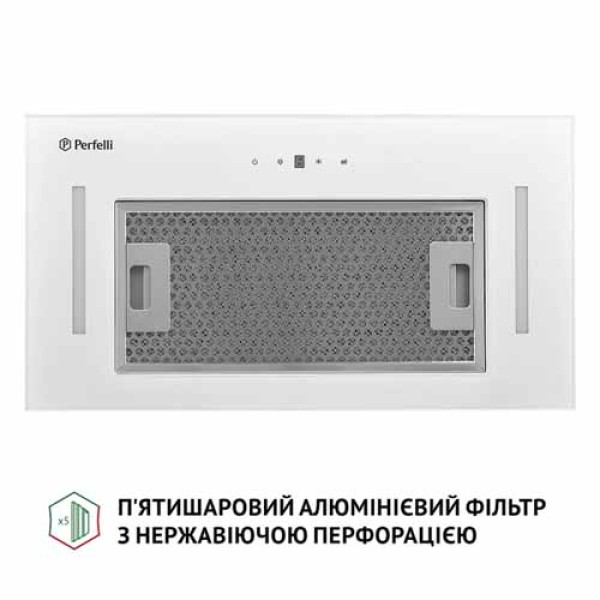 Витяжка PERFELLI BIS 5884 WH 1200 LED
