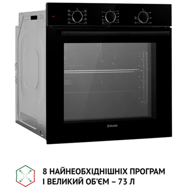 Духова шафа PERFELLI DIAMOND 6M8L NERO