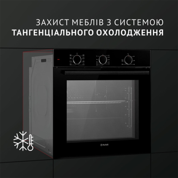 Духова шафа PERFELLI DIAMOND 6M8L NERO