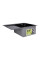 Кухонна мийка LIDZ Handmade H6350BL крило ліворуч Brushed Black PVD 3,0/1,0 мм