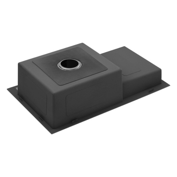 Кухонна мийка KRONER KRP PVD Schwarze - 7848 RHM (3.0/1.0 мм)