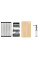 Кухонна мийка FABIANO Quadro Center 74 Celldecor