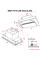 Витяжка PERFELLI BISP 7873 BL LED Strip GLASS