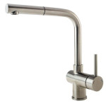 Кухонний змішувач FABIANO FKM 46P SS Inox