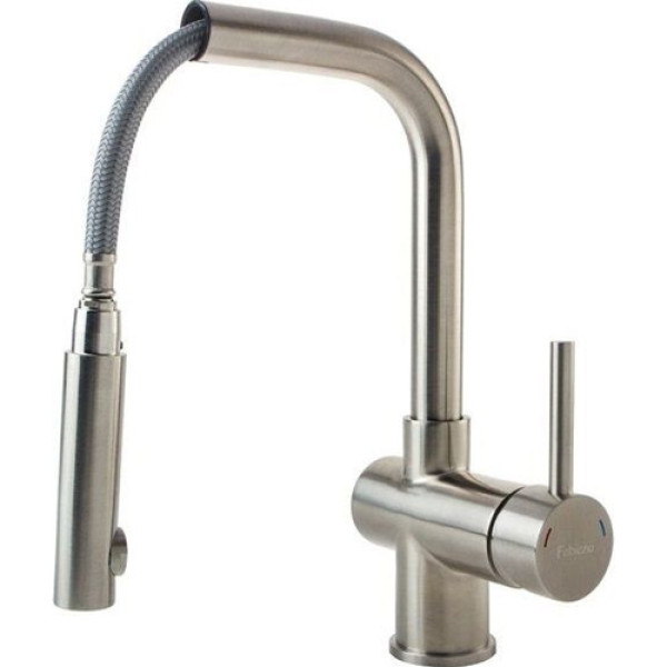 Кухонний змішувач FABIANO FKM 46P SS Inox