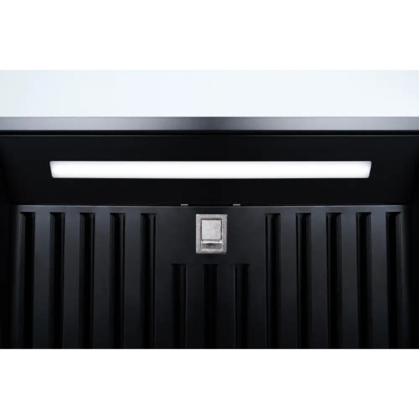 Витяжка VENTOLUX PUNTO 52 BK (1200) ST MM BF