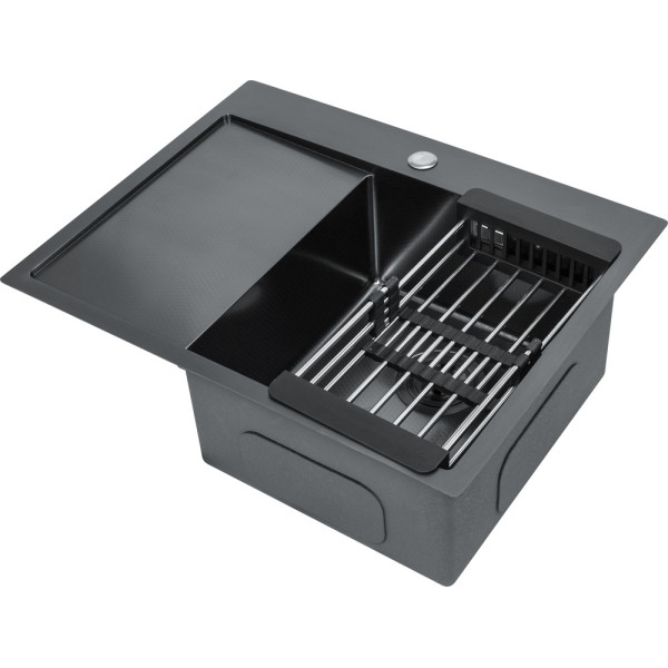 Кухонна мийка GUNTER&HAUER Rauda 6522 Black Honey LW