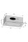Витяжка VENTOLUX PUNTO 52 X (700) PB PC