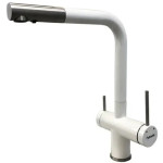 Кухонний змішувач FABIANO FKM 3114 SS Alpine White