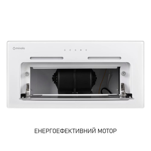 Витяжка MINOLA HBI 6473 WH GLASS 800 LED Line