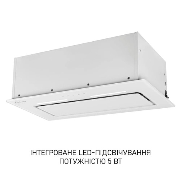 Витяжка MINOLA HBI 6473 WH GLASS 800 LED Line
