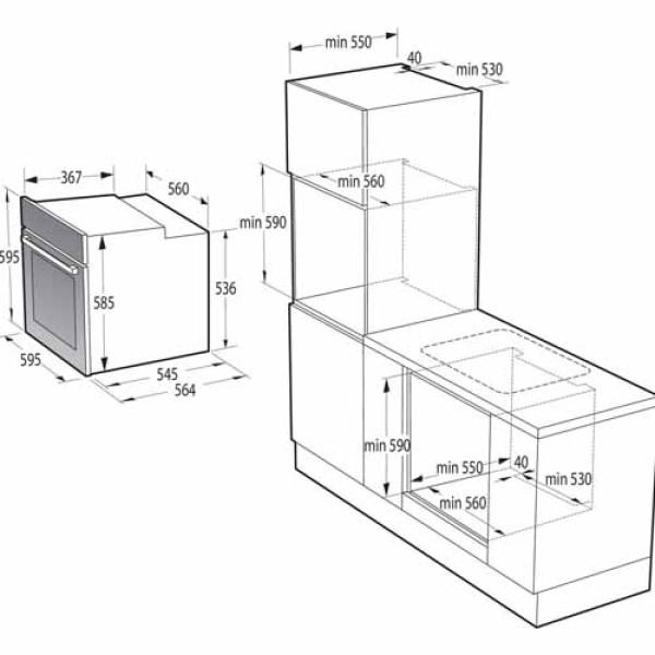 Духова шафа GORENJE BOSB6737E06X 