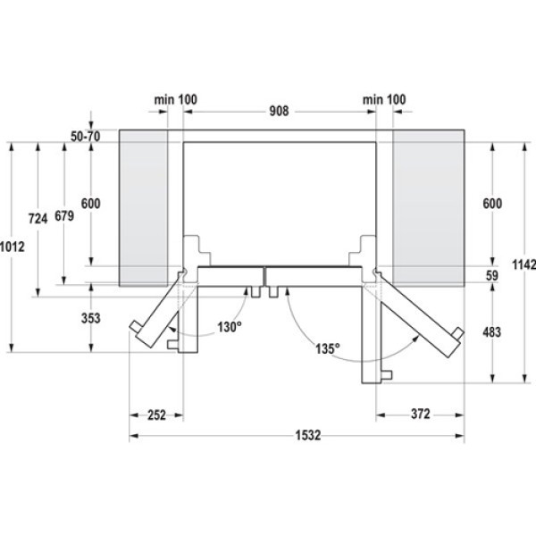 Холодильник  GORENJE NRS9181VXB