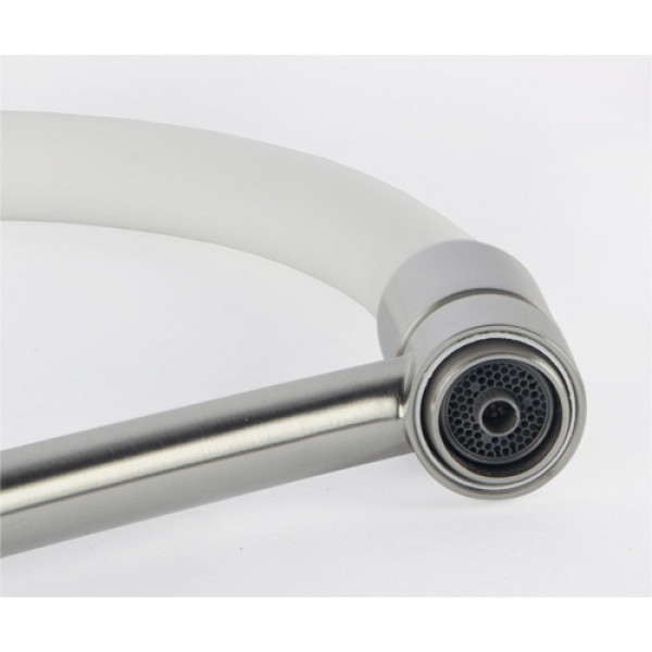 Кухонний змішувач FABIANO FKM 3110 Chrome White