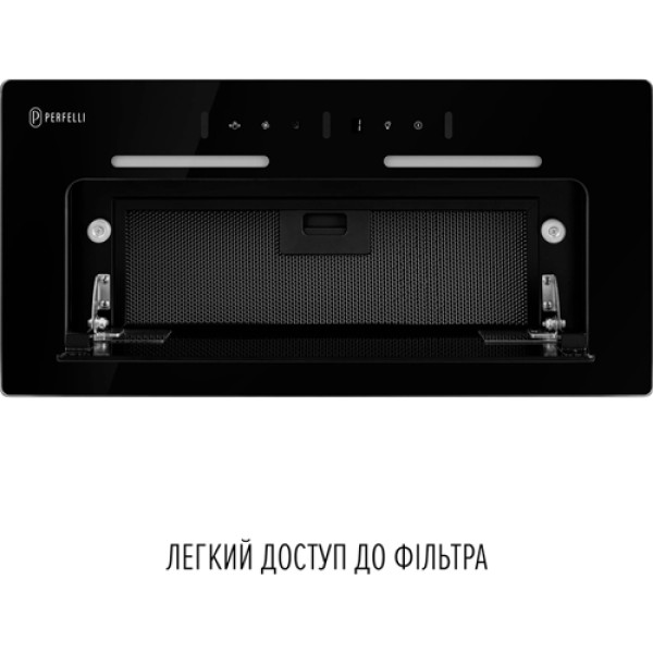 Витяжка PERFELLI NUOVA 6QWRB NERO SILENZIO