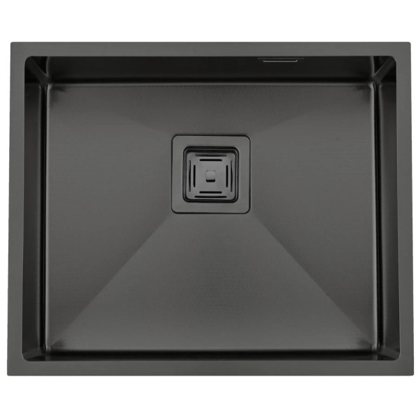 Кухонна мийка FABIANO Quadro 53 Celldecor Nano Graphite