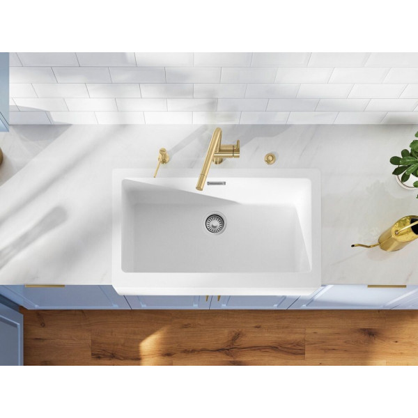 Кухонний змішувач BLANCO LINUS SATIN GOLD 526683
