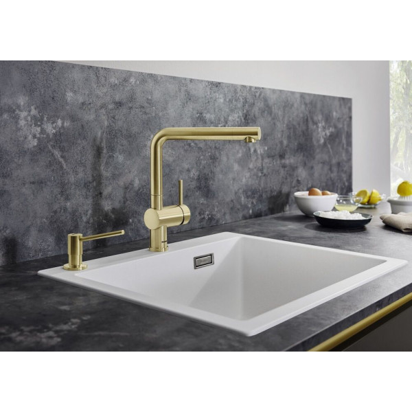 Кухонний змішувач BLANCO LINUS SATIN GOLD 526683