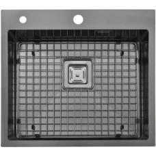 Кухонна мийка FABIANO TOP 56 Celldecor Nano Graphite