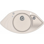 Кухонна мийка AQUASANITA PAPILON SCP151 AW-111 Silica