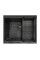 Кухонна мийка FABIANO Quadro Center 54 Celldecor Nano Graphite