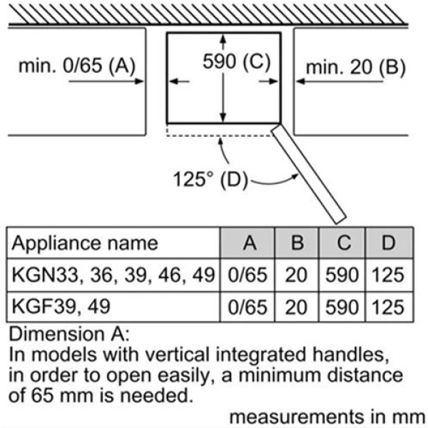 Холодильник  BOSCH KGN36VL326