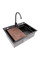 Кухонна мийка VALESO CM 64*50B PVD чорна (Work station)