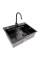Кухонна мийка VALESO CM 64*50B PVD чорна (Work station)