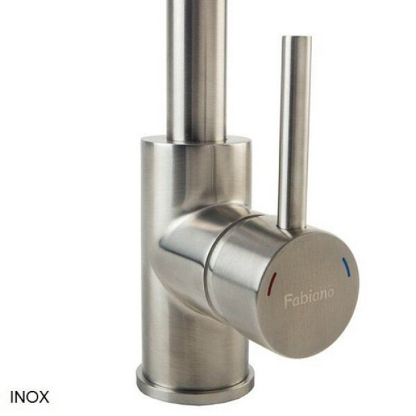 Кухонний змішувач FABIANO FKM 41 SS Inox