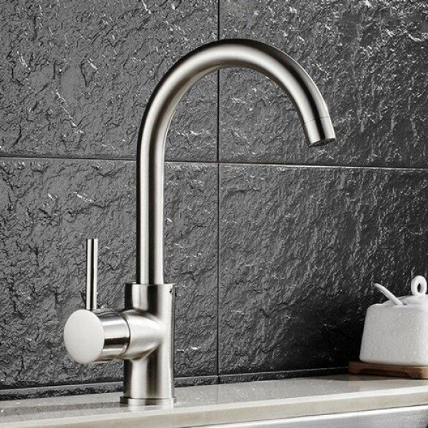 Кухонний змішувач FABIANO FKM 41 SS Inox