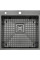 Кухонна мийка FABIANO TOP 49 Celldecor Nano Graphite