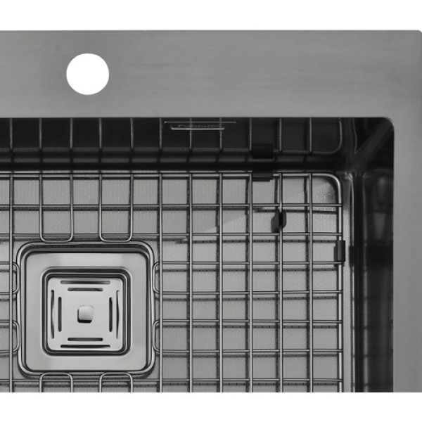 Кухонна мийка FABIANO TOP 49 Celldecor Nano Graphite