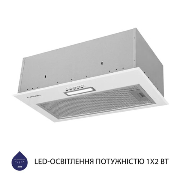Витяжка MINOLA HBI 5214 WH 700 LED