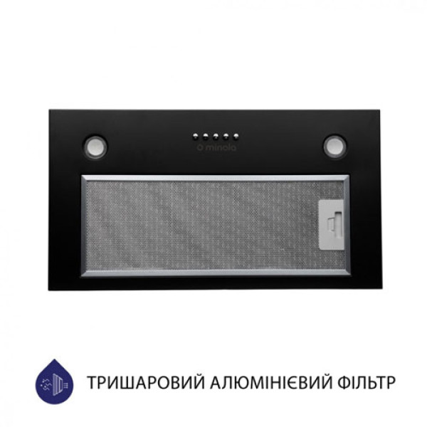 Витяжка MINOLA HBI 5227 BL 700 LED
